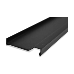 Rowe - Horizontal Trim, 40 inch W x 2.75 inch H, Black, Rowe and RMI
