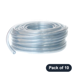 Universal - Tubing, Clear, 1/4 inch ID x 7/16 inch OD (Pack of 10)