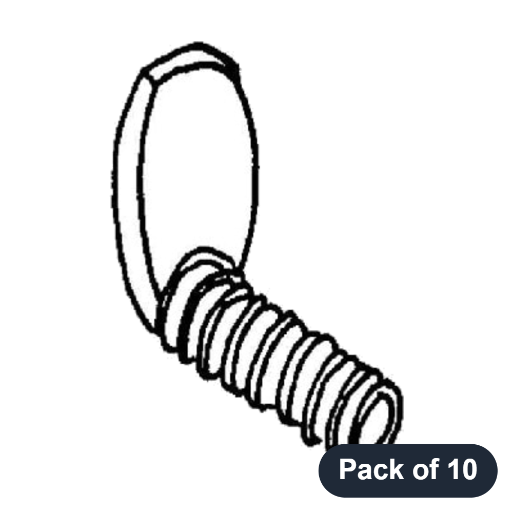 RMI - Right Angle Screw, 1/4-20 x 3/4 (Pack of 10)