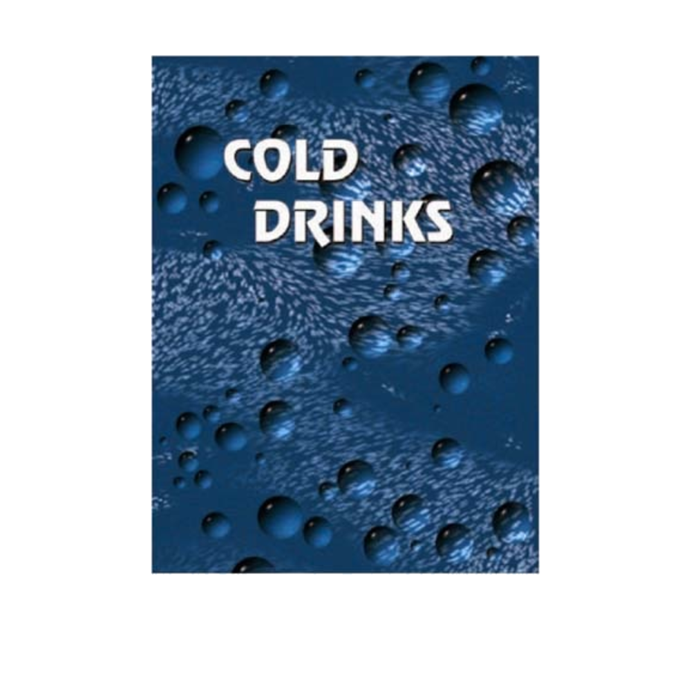 Dixie Narco - Cold Drink Sign, Blue Bubble, 68 1/2 x 28 9/16 inch