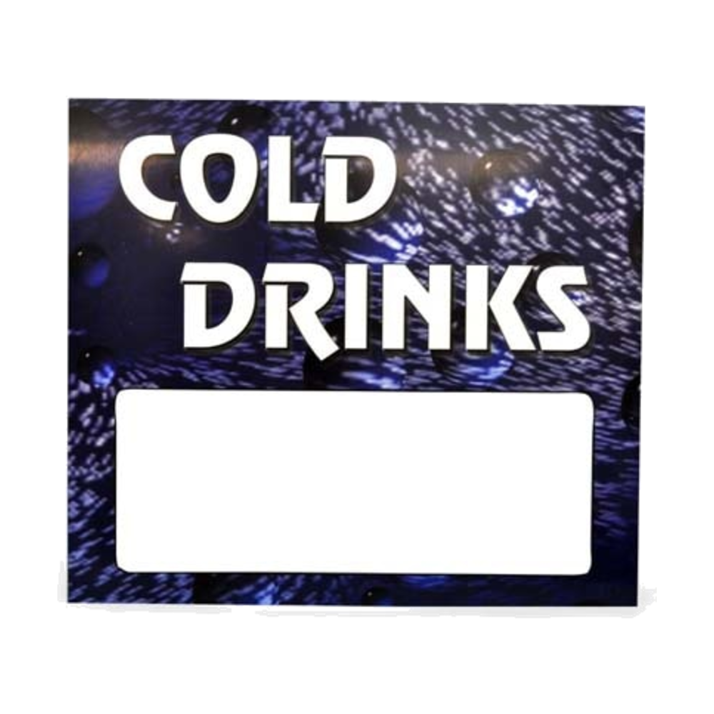 Dixie Narco - Cold Drink Sign, Live Display Top, 501E
