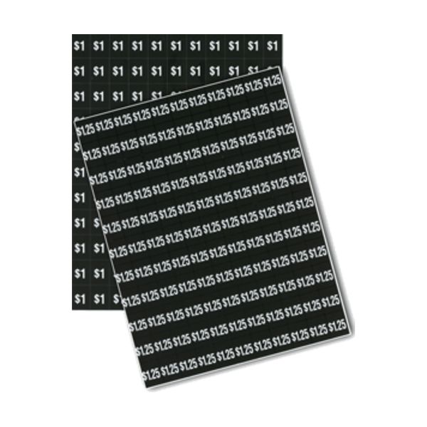 AMS - Large Price Labels 1.00/1.25
