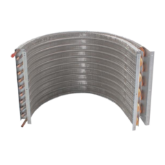 AMS - Dual Coil Condenser, 25 x 10, 5/16 in. Tube, 1/2 HP