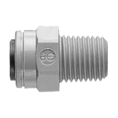 Universal - Male Connector, 1/4 inch Tube x 3/8 NPTF