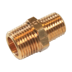 Universal - Fitting, Reducing Hex Nipple, 3/8 x 1/4