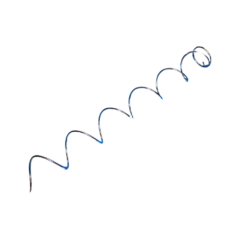 Automatic Products - Spiral, 5 Count, Right Hand, Chrome, 113