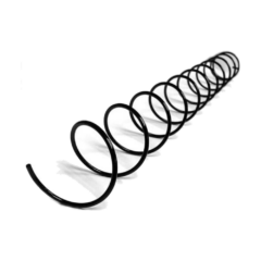 AMS - Spiral, 8 Count, Left Hand, Black, 2.6 inch Candy