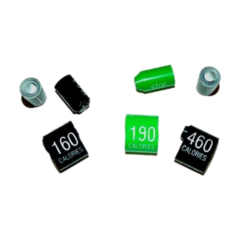 National - Calorie Rolls, 0-250 Calories, Green With White, National 147