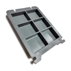 Vendo - Validator Blockout Plate, Vue 30/40, Gray