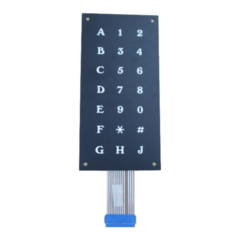 USI - Keypad Membrane, Harness at Bottom, Snackmart 3