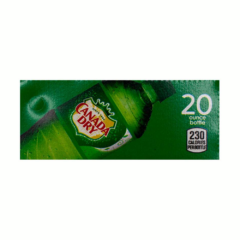 Universal - Flavor Label, Canada Dry 20 oz Bottle, 3 3/4 x 1 3/4 inch