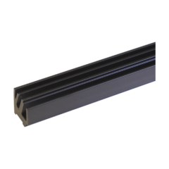 National - Horizontal Door Trim, Top and Bottom, Black, 44 inch