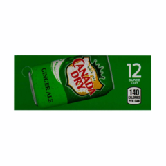 Universal - Flavor Label, Canada Dry 12 oz Can, 3 3/4 x 1 3/4 inch