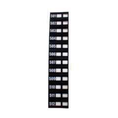 National - Item Labels, 500 Series, 448 and 449