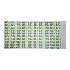 Automatic Products - Price Sheet Labels, 60/65, Green/White, 4000/7000/110