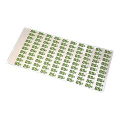 Automatic Products - Price Label Sheet, $.80, $.85 Green and White, AP 4000, 7000 and 110