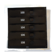 Automatic Products - Snack Tray Selection Tabs 100-108, 130