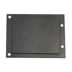 Automatic Products - Validator Block Off Plate, Black, AP and National Revision Door