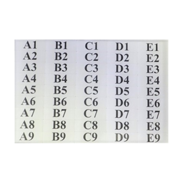 Dixie Narco - Item Labels, Self Adhesive, ECC