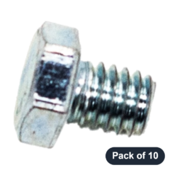 Universal - Screw, 5/16-18 x .375 Hex Head Cap, Zinc (Pack of 10)