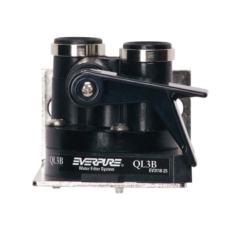 Everpure - QL3B Filter Head with Shut-Off Valve