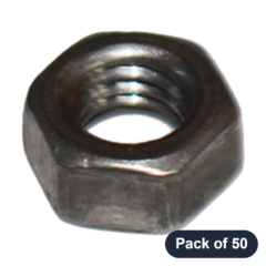 Universal - Hex Nut, M6 (Pack of 50)