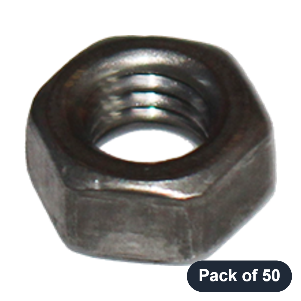 Universal - Hex Nut, M6 (Pack of 50)
