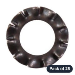 Universal - Lock Washer, M5 Serrated (Pack of 25)