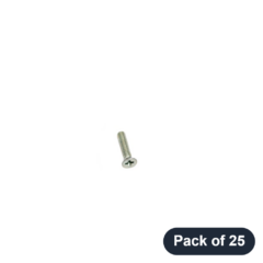 Universal - Screw, M3 x 10 Flat Head Phillips, Stainless (Pack of 25)