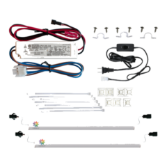 Universal - Micro Market Double Shelf LED Light Kit