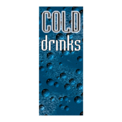 Vendo - Vue Side Decal, 71-1/4 x 28-1/4 Inch, Vue 30/40 Cold Drink