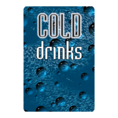 Vendo - Vue Robot Hand Decal, 5.98 x 3.98 Inch, Vue 30/40 Cold Drink