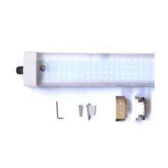 Universal - Cleanlife Vapor Tight LED Fixture, 4 ft., 50 Watt, 6000K