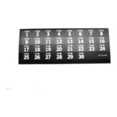 National - Snack Item Tabs, 1 to 30, 140-0006