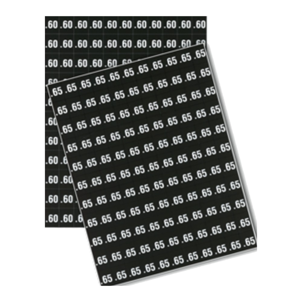 AMS - Large Price Labels .60/.65