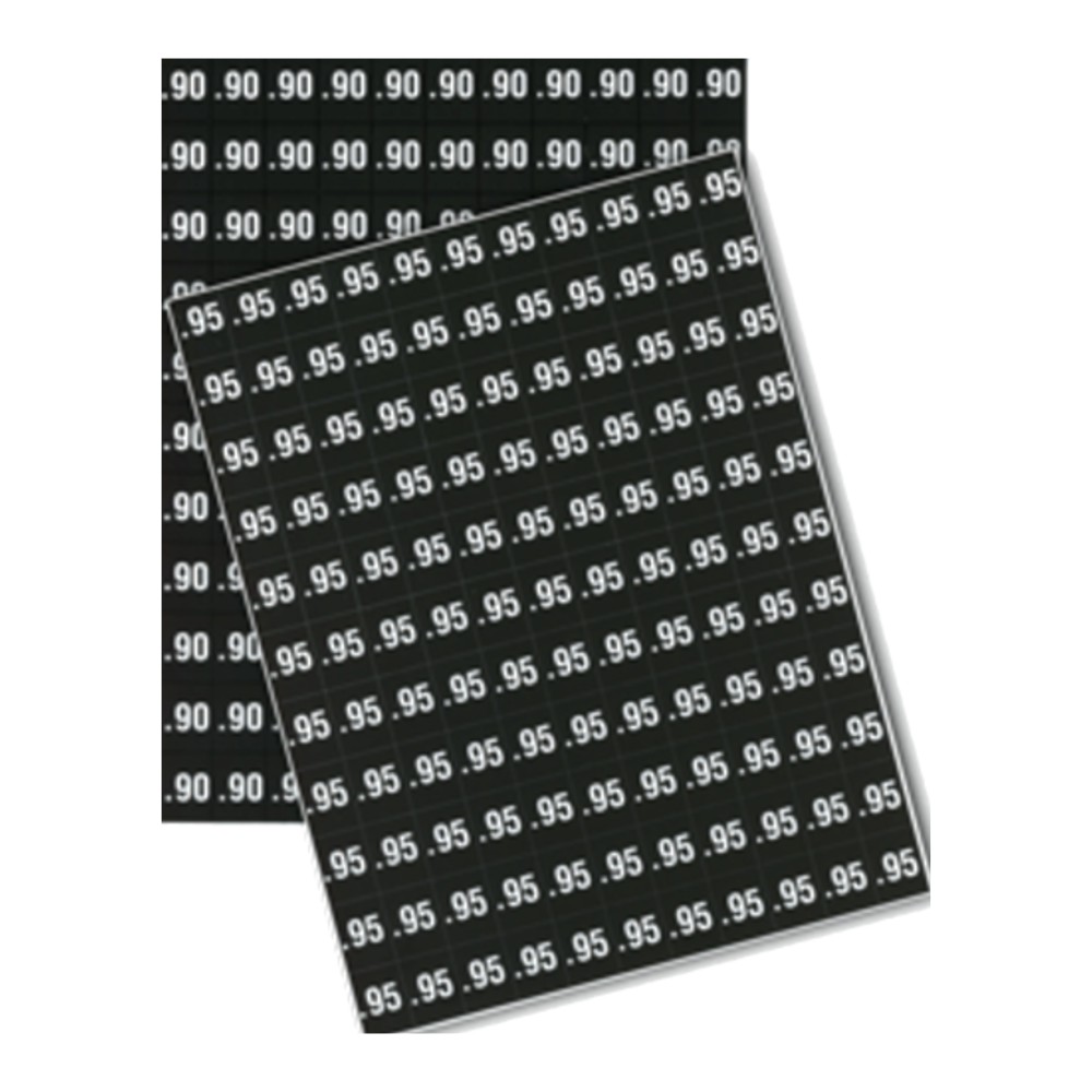 AMS - Large Price Labels .90/.95