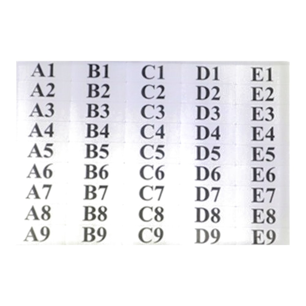 Dixie Narco - Item Labels, Self Adhesive, ECC
